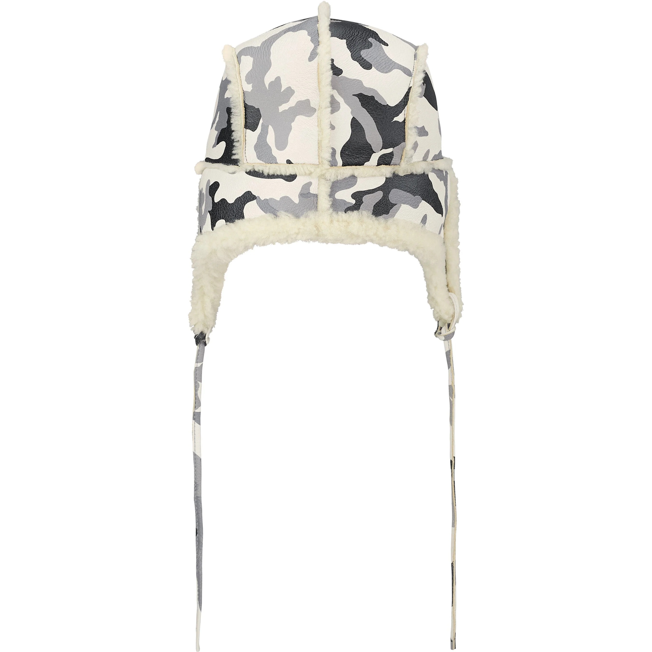 Shearling Lined Earflap Cap view 13